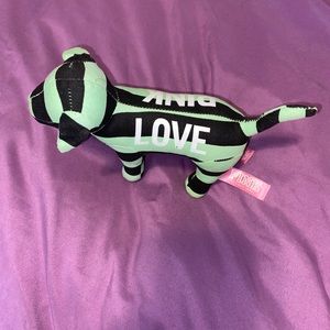 VS PINK Plush dog striped